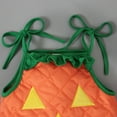 thumbnail image 6 of Coerni My First Halloween Baby Girl Boy Outfit Pumpkin Bubble Romper Toddler Kids Jumpsuit Cute Girls Pumpkin Clothes, 6 of 9