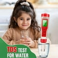Portable 4 In 1 PH Meter And TDS Water Quality Tester Functional Water