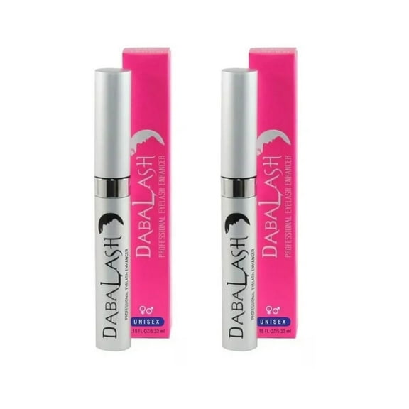 2 Pack Dabalash suero estimulador para el crecimiento de pestañas 0.18 FL OZ / 5.32 ml Dabalash