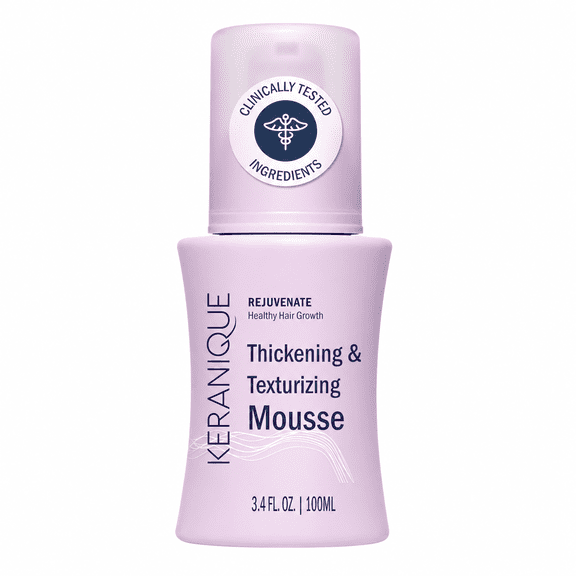 Keranique Thickening & Texturizing Hair Mousse 3.4 Oz