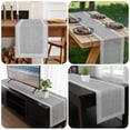 thumbnail image 6 of Grey Retro Greek Key Table Runner 72 Inches Long, Geometric Greece Ancient Rustic Kitchen Coffee Dining Table Decoration for Home Party Birthday Wedding Home Decor 16x72 Inches, 6 of 8