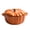 Orange, variant on Enameled Cast Iron Dutch Oven with Lid, 1.32 qt Pumpkin Baking Dish Cute Pumpkin Bowl, Covered Dutch Oven Stockpot, Pumpkin-Shaped Casserole, Oven & Stove Safe