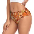 thumbnail image 2 of Fotbe Hippie Flower Calzones Estampados para Mujer – Ropa Interior de Algodón, Cómoda, Suave y Elástica-4X-Large, 2 of 6