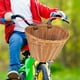 thumbnail image 1 of Cesta de bicicleta de bicicleta para niños Canasta de ciclismo delantero, cestería de tejido a mano, cestería de portador de bicicletas frontales de L, 1 of 8
