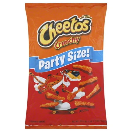 Cheetos Crunchy Cheese Flavored Snacks Party Size, 18.5 Oz.