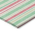 thumbnail image 4 of Addison Rugs Chantille Indoor/Outdoor Transitional Stripes Green Washable Rectangle Rug, 1'8" x 2'6", 4 of 6