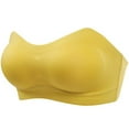 thumbnail image 6 of IROINNID Women's Bandeau Bras Solid Wire Free Underwear One Piece Everyday Underwear Wrap Chest Without Steel Ring Underwear, 6 of 9