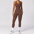 thumbnail image 1 of Mono deportivo ajustado de una pieza para mujer, sin costuras, para yoga, con contracción abdominal, para gimnasio, primavera, 7100, 1 of 2
