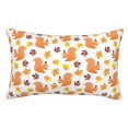 thumbnail image 1 of Fotbe Cartoon Squirrel Funda de Almohada Decorativa Estilo Occidental, Lujo en Algodón, Fundas para Almohadas King, Cojín Estampado para Decoración del Hogar-20"x30", 1 of 6