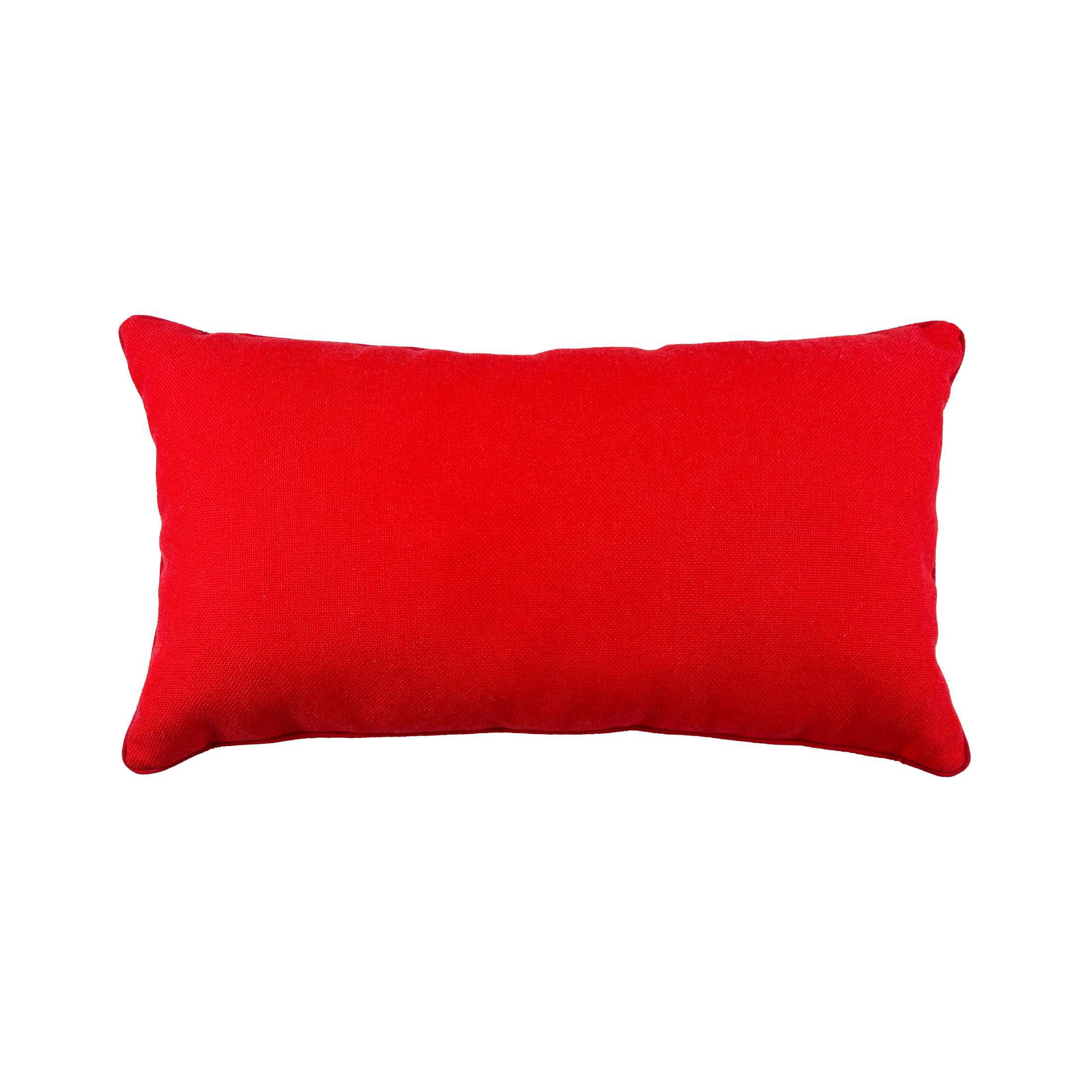 It's All Very Merry Decorative Christmas Lumbar Pillow, Multicolor, 18" x 10", by Holiday Time