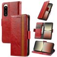 thumbnail image 1 of Compatible avec Sony Xperia 5 Iv Étui Portefeuille en Cuir avec Blocage Rfid Porte-Cartes Folio Rabattable Antichoc, 1 of 3