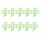 thumbnail image 2 of 10 clips de papel con forma de trébol verde, bonitos y creativos, para marcar libros, decorar documentos de oficina, facturas y encuadernación., 2 of 5