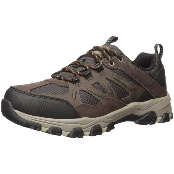 Skechers Mens Outline-SOLEGO Trail Oxford Hiking Shoe