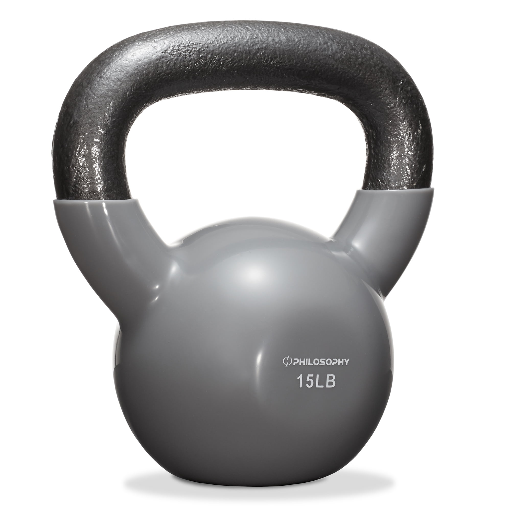 2-14kg Vinyl Kettlebells Dumbbell Weight Fitness Set Exercise Home Gym Training 