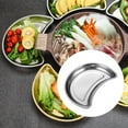 thumbnail image 3 of STRANDCHIC Tray Stainless Steel Serving Dishes Silver 1Pack, 3 of 6