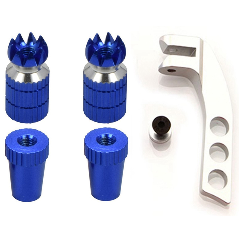 RC Transmitter Stick Ends Controller Thumb Rocker Thread with Metal 4Hole Transmitter Neck