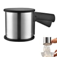 thumbnail image 2 of HBFAGFB Stainless Steel Double Flour Sieve Powdered Sugar Shaker with Base Cover, Single Hand Mill, 2 of 6