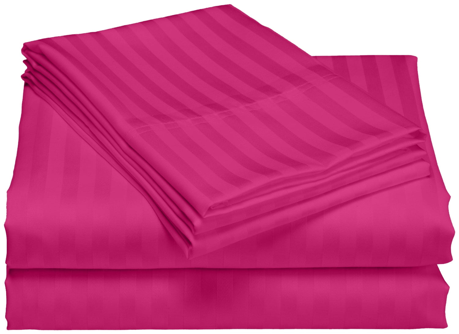 Hot Pink Striped Microfiber Sheet Sets 