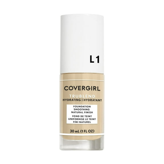 COVERGIRL truBlend Liquid Foundation Makeup, Ivory, 1 oz