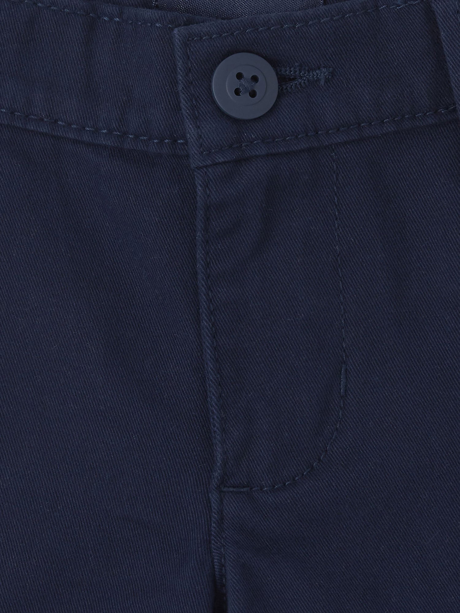The Children's Place Girls Uniform Stretch Bootcut Chino Pant, 2-Pack, Sizes 4-18