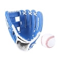thumbnail image 1 of Guante de campo de béisbol y guante de sóftbol reforzado con bolas Resistente al desgaste Mano izquierda 125 pulgadas azul Zulema Guantes de receptor de béisbol, 1 of 8