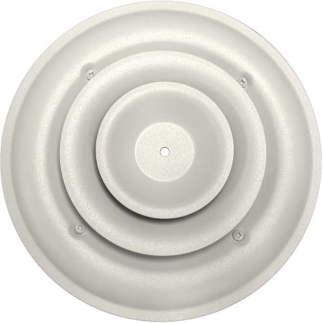 speedigrille sgrcr 06 6inch round white ceiling air vent register