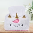 thumbnail image 5 of 1pc Car Tissue Holder Servilletero de unicornio Adorable Cartoon Plush Tissue Box, 5 of 5