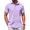 Lilac, variant on COOFANDY Mens Short Sleeve Button Down Casual Shirts Summer Untucked Business Casual Dress Shirt