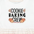 thumbnail image 4 of Inktastic Christmas Cookie Baking Crew with Oven Mitts Girls Baby Dress, 4 of 5
