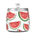 thumbnail image 7 of Yayeee Ashtray with Lid for Cigarette Smokeless Stainless Steel Home Ash Holder, Cute Watermelon, 7 of 7