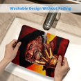 thumbnail image 6 of Horror Freddy Krueger Mouse Pad, Non-Slip Rubber Base Desktop Protection Mat Mouse Pads for Desk, Computers, Laptop, Office 7 x 8.6 in, 6 of 8