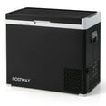 thumbnail image 1 of Costway Réfrigérateur de Voiture 12 Volts 53QT Réfrigérateur Portable avec -4°F-68°F pour VR Gamme Réglable Noir, 1 of 10