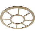 thumbnail image 2 of 22"OD x 8"ID x 1/4"T Grace Wood Fretwork Pierced Ceiling Medallion, Hickory, 2 of 3
