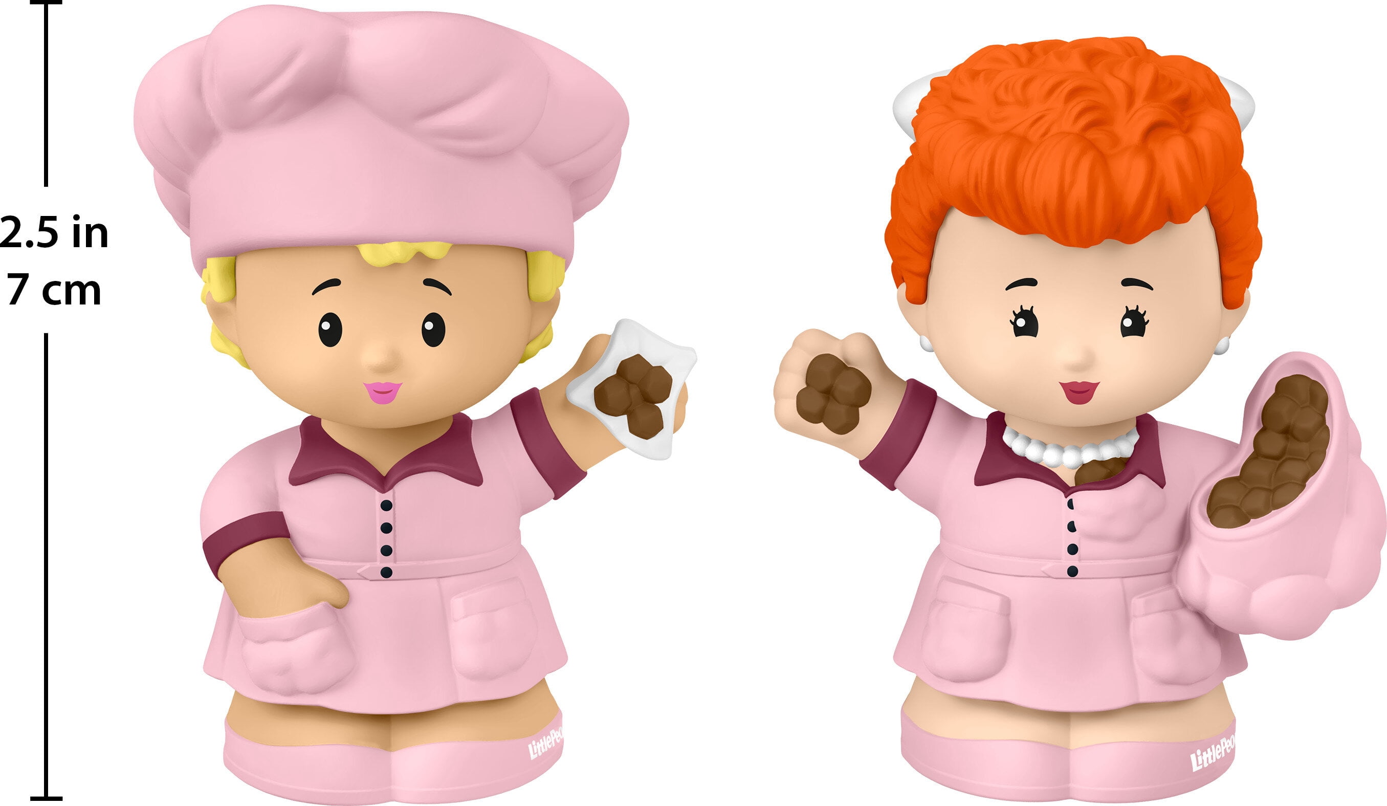 Little People Collector I Love Lucy Special Edition Figure Set for Fans, 2 Pieces
