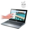 thumbnail image 4 of Restored Acer C720 Touchscreen Chromebook Intel Processor, 4GB Memory, 32GB SSD, Wi-Fi with Pro 6 Wireless Earbuds - (Refurbished), 4 of 5