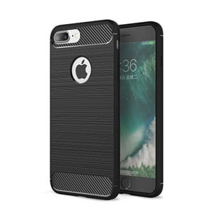 Apple iPhone 7 Plus Étui Antichoc Robuste Pare-Chocs Anti-Chocs (Noir)
