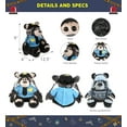 thumbnail image 3 of DolliBu Black Bear Police Officer Plush Toy - Soft Bear Cop Stuffed Animal Dress Up with Cute Cop Uniform and Cap Outfit - 12.5 Inches, 3 of 8