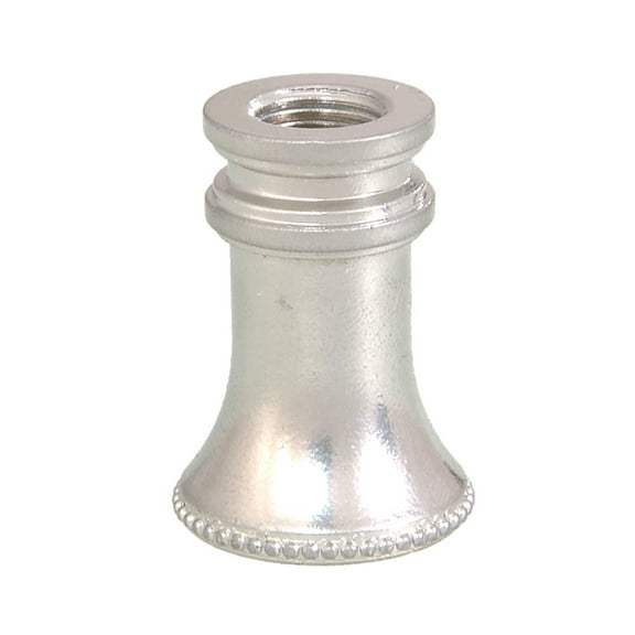 B&P Lamp® 1 1/4 Inch Ht., Nickel Plated Neck, Slips 1/8 Ip