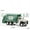 Green A, variant on 1:50 Alloy Model Truck Engineering Vehicle Excavator Bulldozer Head Dumper Crane Tanker Garbage Truck Toys For Children's Gifts