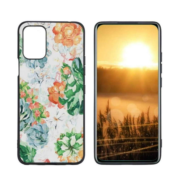 Floral-jpg Phone Case, Degined for LG K42 Case Men Women, Flexible Silicone Shockproof Case for LG K42