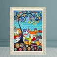 thumbnail image 4 of 5D DIY Diamond Painting Kit - 30x40cm Rectangle Unframed Canvas with Colorful Tree Pattern, Acrylic Rhinestones, and Tools - Fashion Home Decor for Living Room, Office, Study - Perfect Gift for Art, 4 of 7