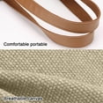 thumbnail image 3 of Women's Canvas Shoulder Bags Retro Casual Handbags Work Bag Tote Purses - khaki, 3 of 5