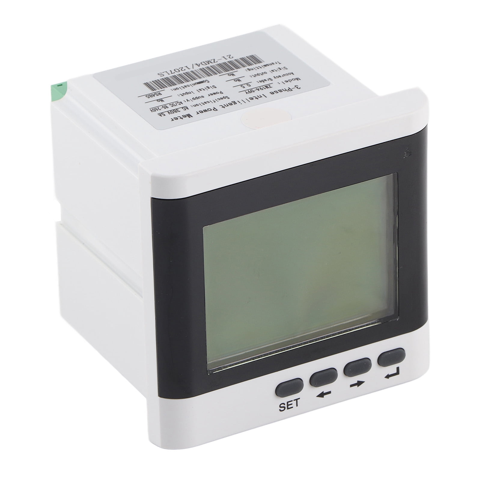 Multi Function Three Phase Programmable Electric Power Meter Digital LED Ammeter Voltmeter