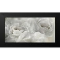 thumbnail image 2 of Nan 14x9 Black Modern Framed Museum Art Print Titled - Soft Peony Lace, 2 of 5