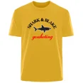 thumbnail image 3 of Camiseta cómoda y transpirable de algodón 100 % para hombre, estilo callejero de Shark Harajuku, ropa informal de moda para hombre, 3 of 5