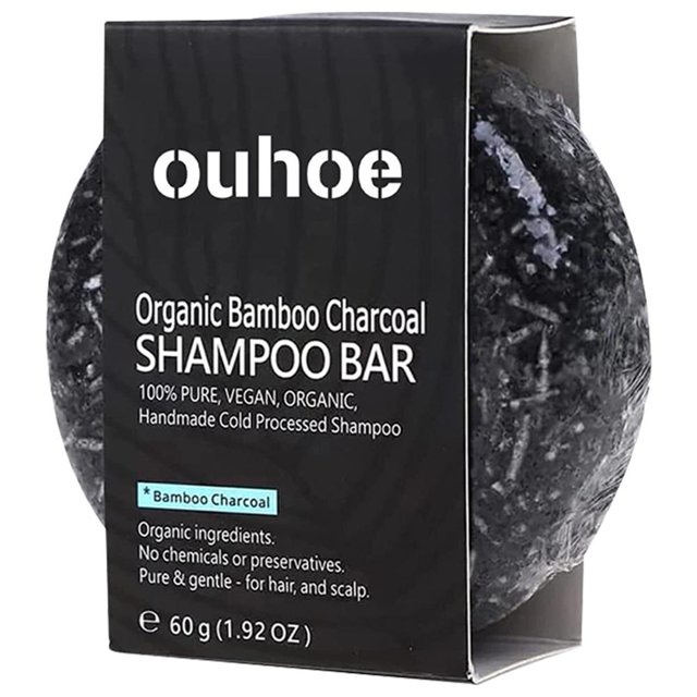 Limpieza Del Champú Jabón Carbón Bambú Voluminizador E Hidratante