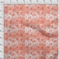 thumbnail image 3 of oneOone Cotton Silk Orange Fabric Water Color Sewing Material Print Fabric By The Yard 42 Inch Wide-X9Q, 3 of 4