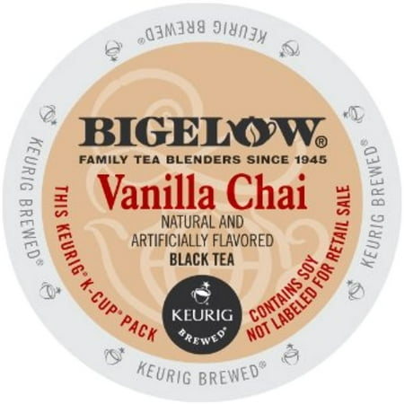 Bigelow Vanilla Chai Tea K-Cups 96Ct
