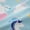 Blue, variant on Castle Fairy Unicorn Black Out Curtains,Cartoon Love Heart Curtains Pack of 2 (42x63 Each)
