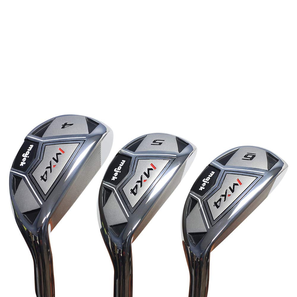 Men’s Majek MX4 Hybrid Iron Set, which Includes 4, 5, 6 Senior Flex